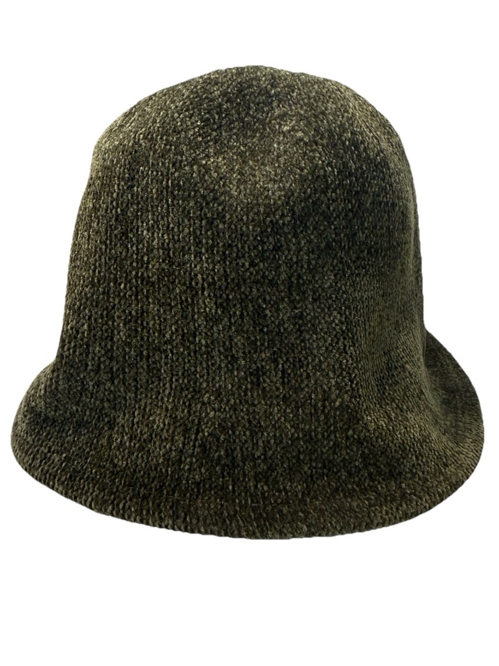 Green Knit Bucket Hat